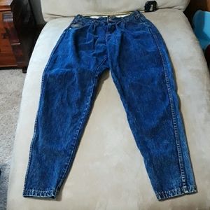 Vintage Bugle Boy High Waisted Blue Denim Jeans 9/10